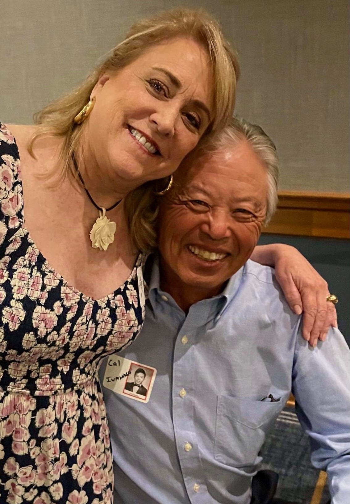 Judy (Clawson) Norona and Cal Iwanga- best buds!