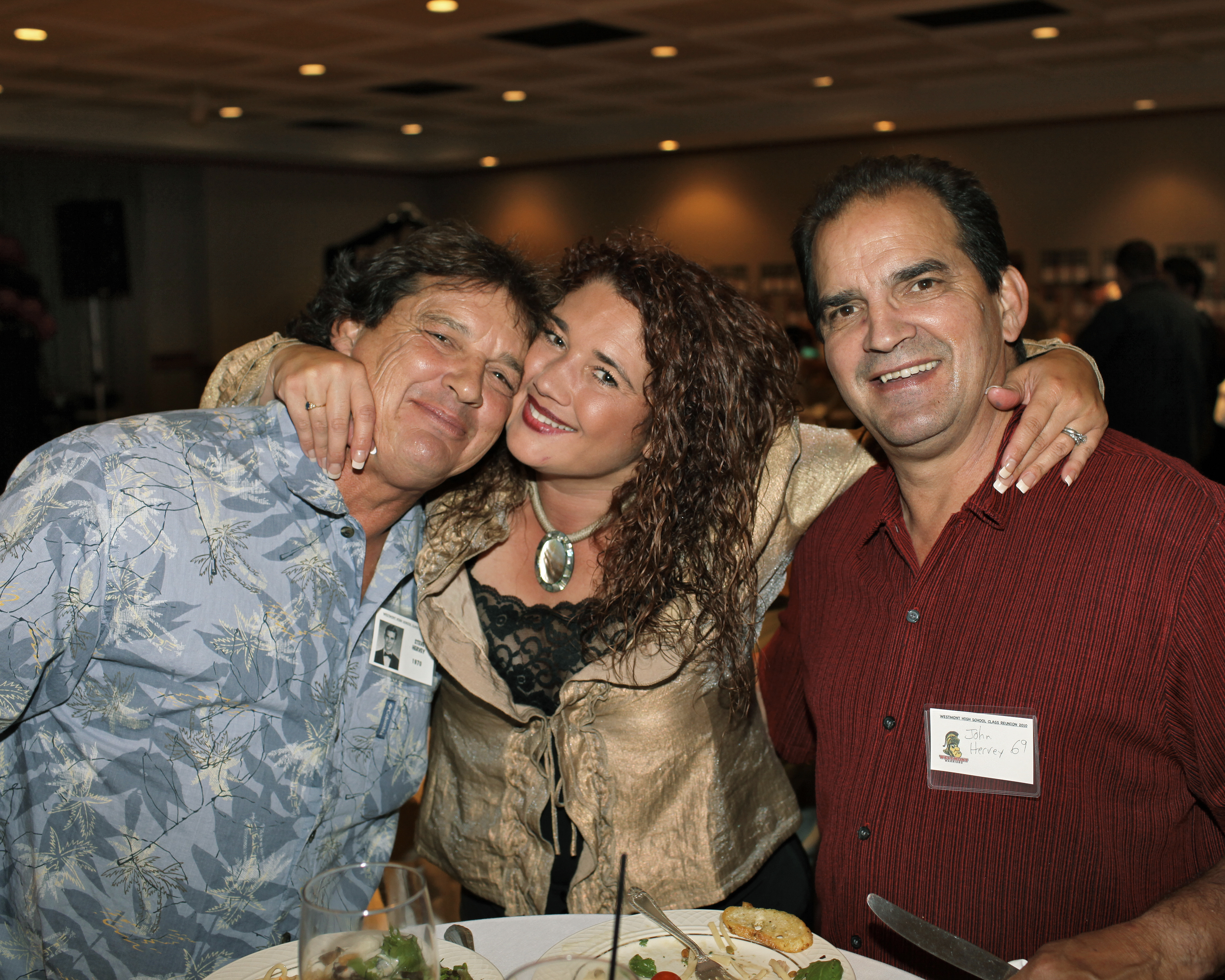 Steve Hervey and Cherie & John Hervey